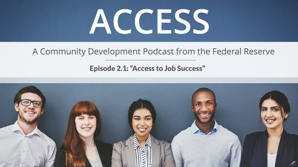 ClevelandFed's tweet photo. #AccessPodcast from the Federal Reserve features solutions to key #commdev issues across the US. Check it out: https://t.co/BidWaTwilJ https://t.co/So21DrccaB