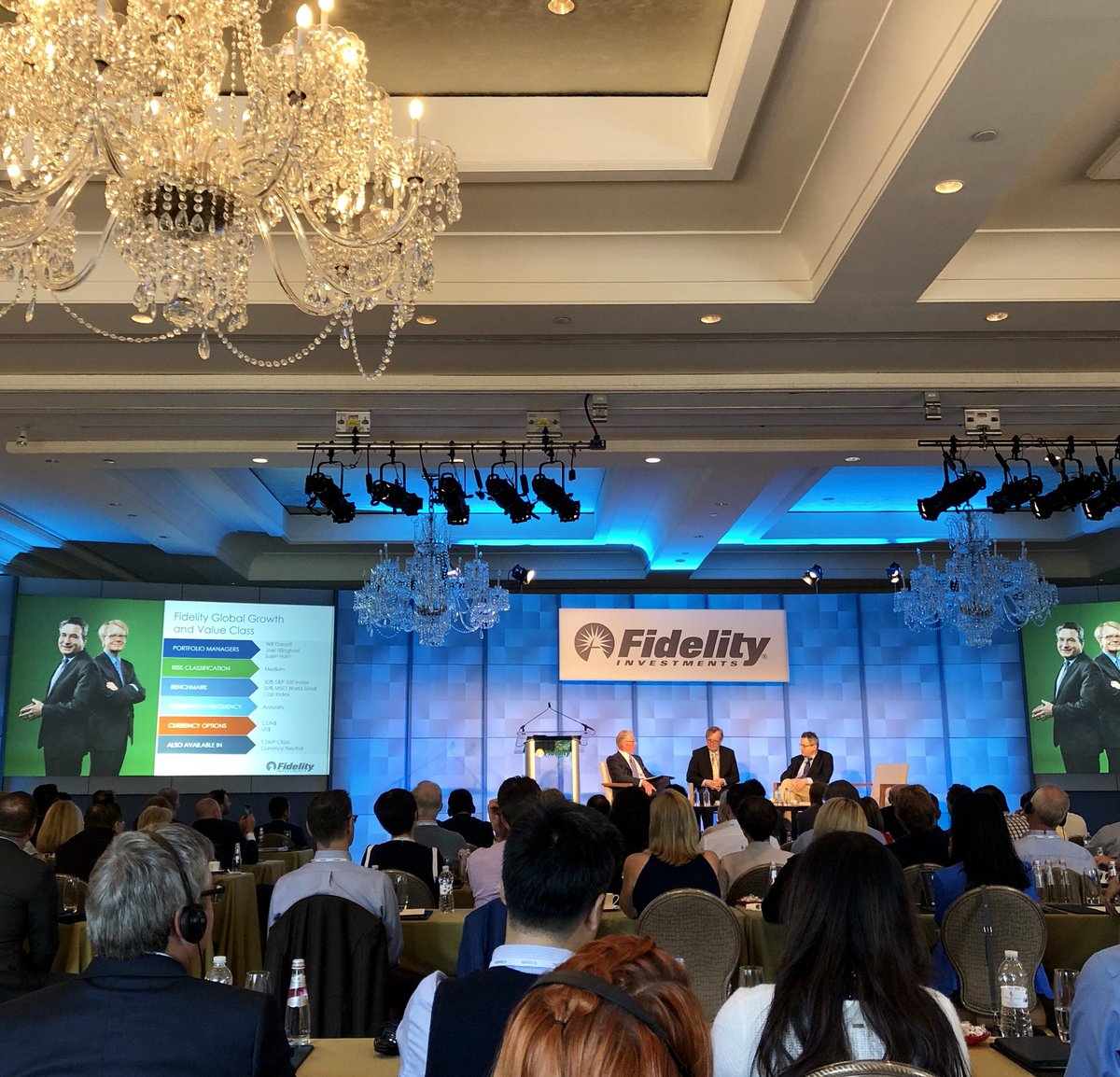 tanyawilson's tweet photo. Listening to some of the best money managers in the world talk #investments and the #markets @fidelitycanada #tillinghast #danoff #face2face https://t.co/gXcia8rS7Q