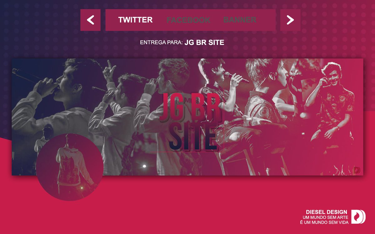 DesignDiesel's tweet image. Entrega para: Site JGBR
Faça bom uso!