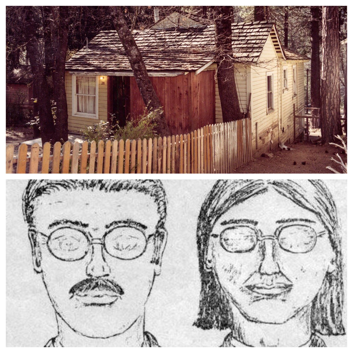 calitruecrime's tweet photo. Episode 5: The Keddie Murders is out now. Sean & Charles cover the horrific unsolved murder of 4 people in the remote woods of Keddie, CA in 1981. https://t.co/SASoysHznt #truecrime #keddie #sharpfamily #cabin28 #calitruecrime https://t.co/xijZ7t9xjh