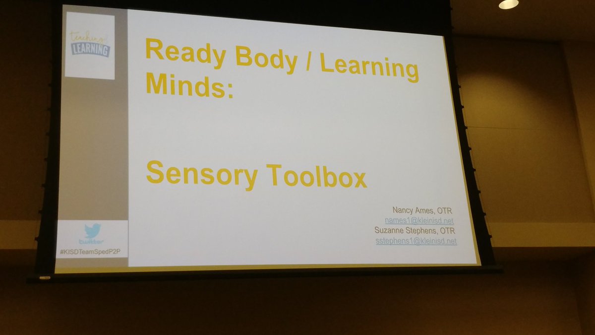 Had a great time and learned a lot of great info from Ready Body / Learning Minds: Sensory Toolbox
#KISDTeamSpedP2P
#KAAP
#1PACK1PURPOSE
#SCHINDEWOLF
#Promise2Purpose