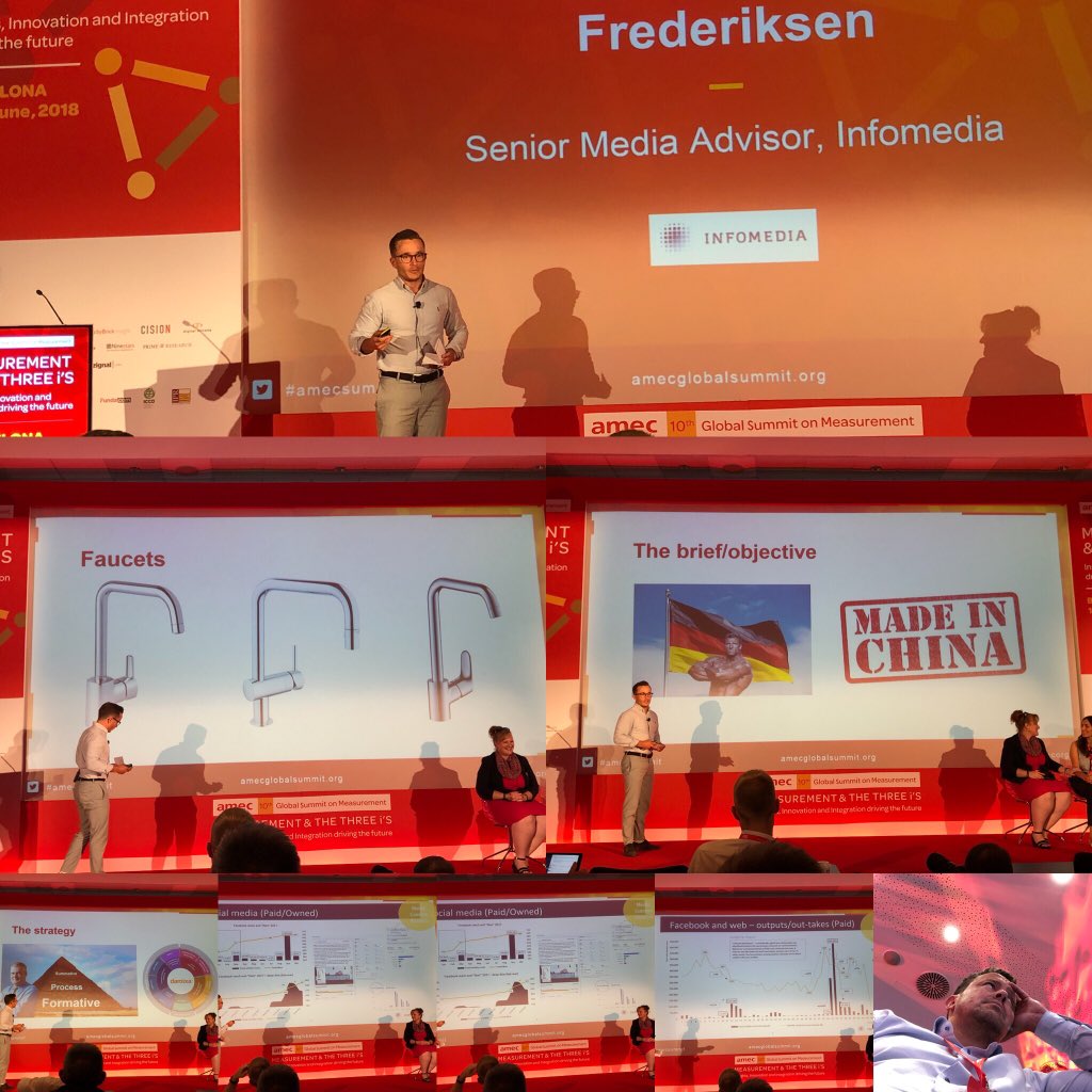 #amecsummit @LukasRaahauge presenting Damixa, cross PR/marketing case