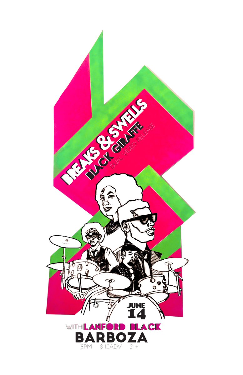 See you #tonight at <a href="/theBarboza/">Barboza</a> w/ <a href="/BreaksandSwells/">Breaks and Swells</a> + @BlkGiraffe. Party starts at 8pm!