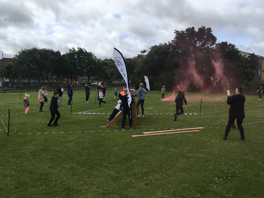 MacTuffOCR's tweet photo. MacTuff School Sports day and fundraiser @LethamPrimary kids, parents and teachers were just fantastic today despite the high winds. #mactuffocr #awesome #teamwork https://t.co/qDCiEu675X