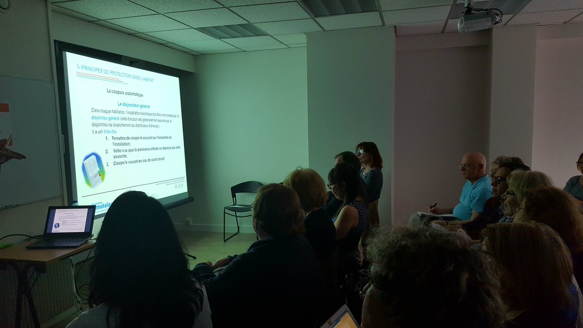 ICseee's tweet image. Sécurité électrique, conformité, colonnes montantes.... des copropriétaires très participatifs avec L'ADIL, PROMOTELEC, ENEDIS et CSEEE