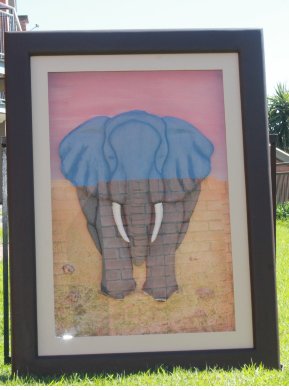 Real3F's tweet image. African giant elephant..