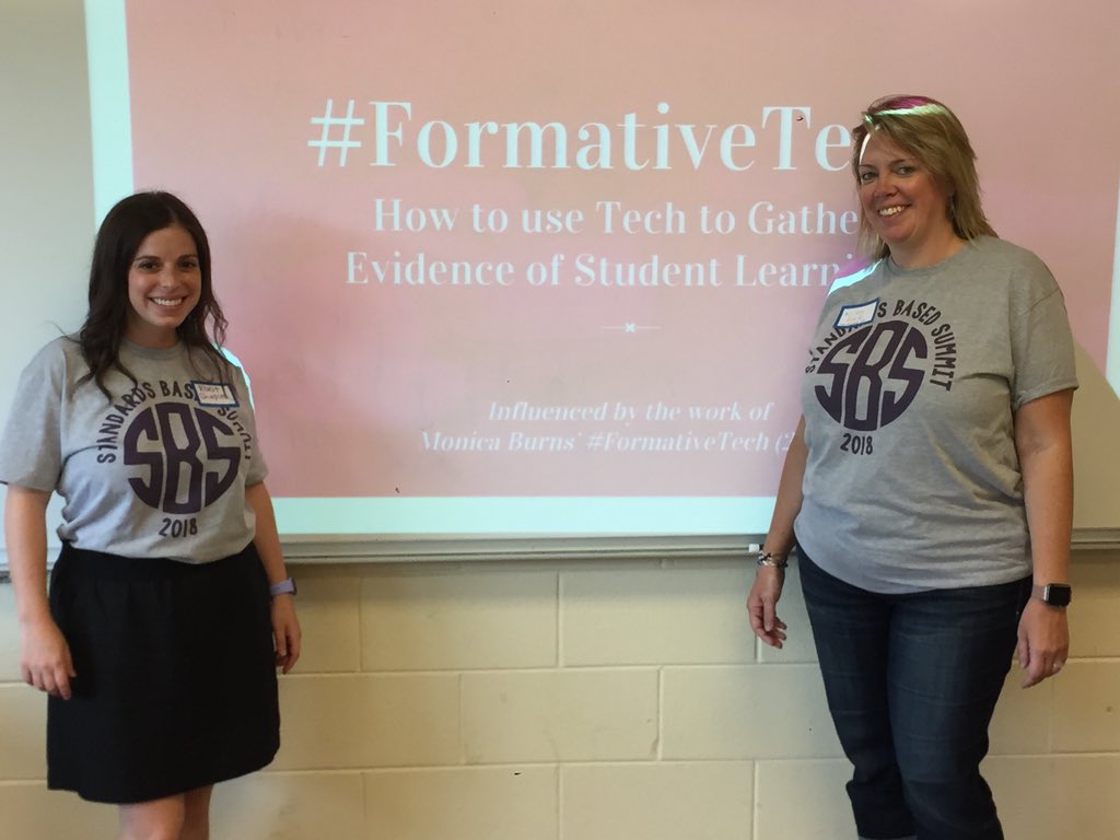 RonitShapiro's tweet image. Always a great day when @MrsKrissyPierce and I can share our love of #FormativeTech to inform teaching! #SBSOG18 #SBG #innovate28 #ETCoaches