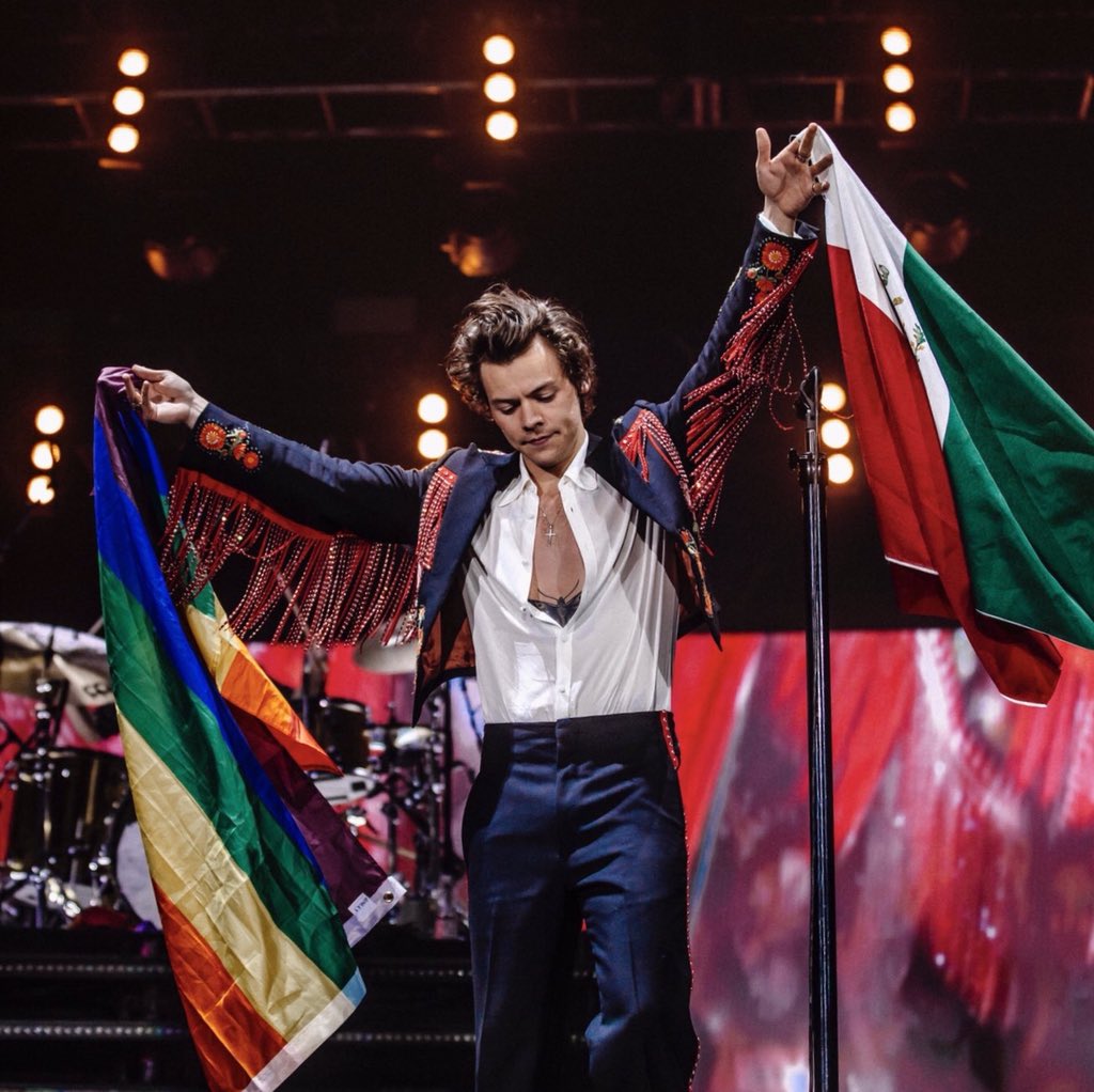 Image result for harry styles tour outfit mexico