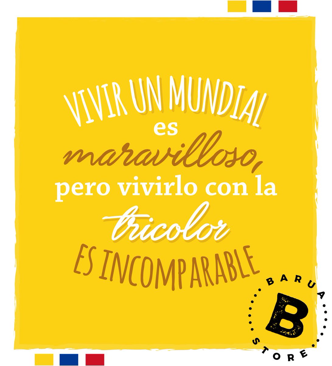 BaruaStore's tweet image. Tiempo de Mundial💪🏼⚽️🇨🇴🏆!! En #Baruastore también lo vivimos #HorariosFlexibles #Promociones #pasionpormipais