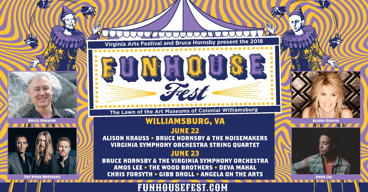 #FunhouseFest is NEXT WEEKEND! June 22-23. Full lineup including set times is listed on our website here: funhousefest.com/line-up