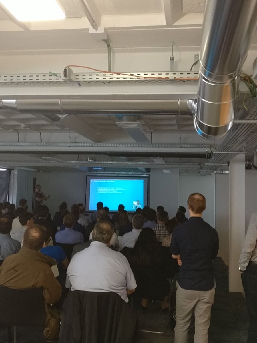ThomasMarckx's tweet photo. Quite some folks at #blockchain lab at @pxl Hasselt https://t.co/srcuuhZ0qm