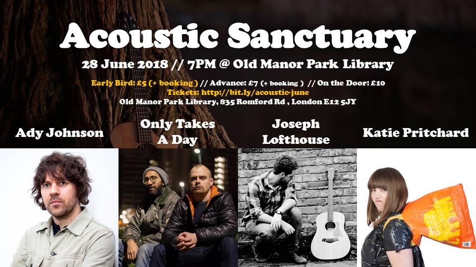 AcousticSanct's tweet photo. Our newsletter for June featuring @AdyJohnsonUK @OnlyTakesADay @LofthouseJoseph @katiepritchards @marinav @veganqueenv @RabbitsRd @BoondocksLDN https://t.co/OeT5dj2T5R
#gigs #london #acoustic #acousticsanctuary #singersongwriter #folk #altfolk #blues #news https://t.co/kcb1BdmpPO