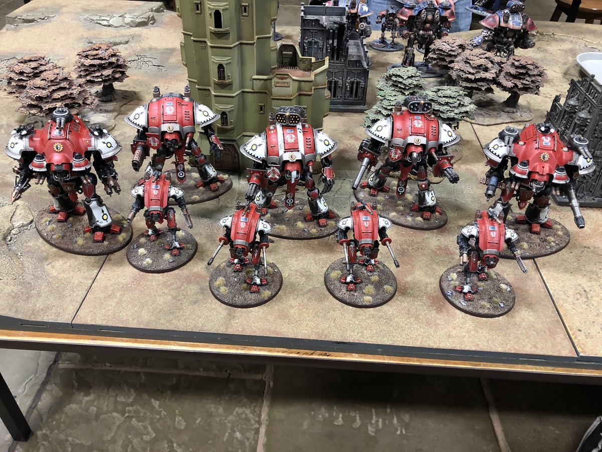 spikyjames's tweet photo. Getting ready for some Knight v Knight action vs @jes_bickham https://t.co/mzMGgn4p5b