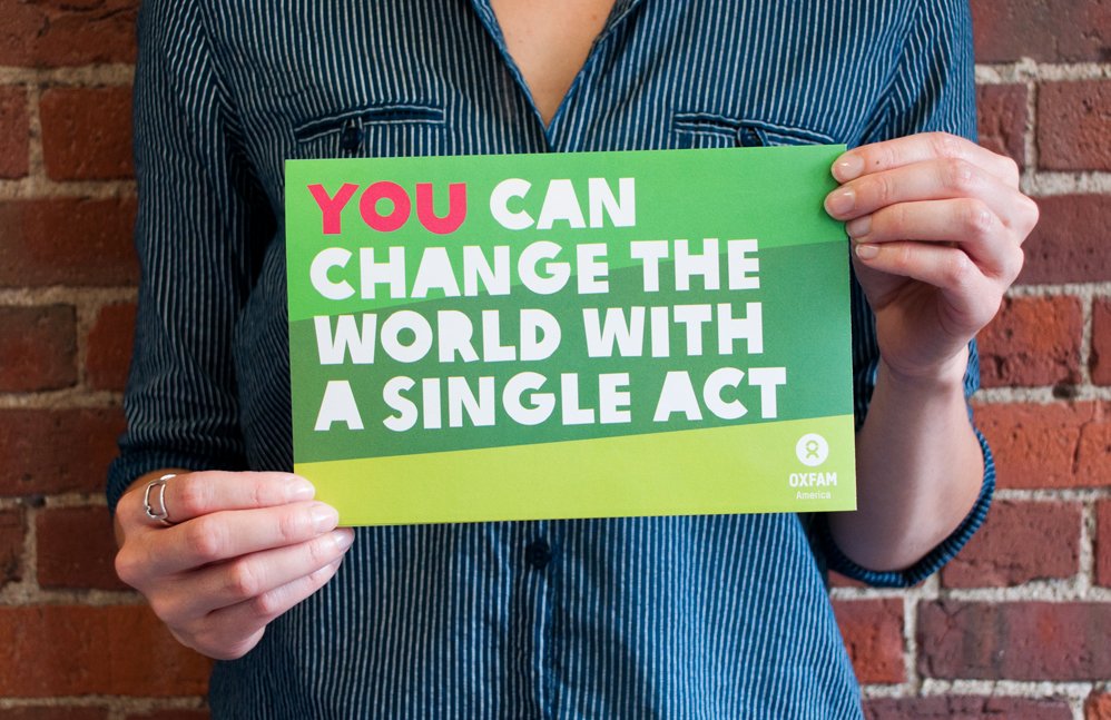 oxfaminghana's tweet photo. What is that #SingleAct you are willing to do to bring the change that you desire???? https://t.co/jVwC41vNZ2