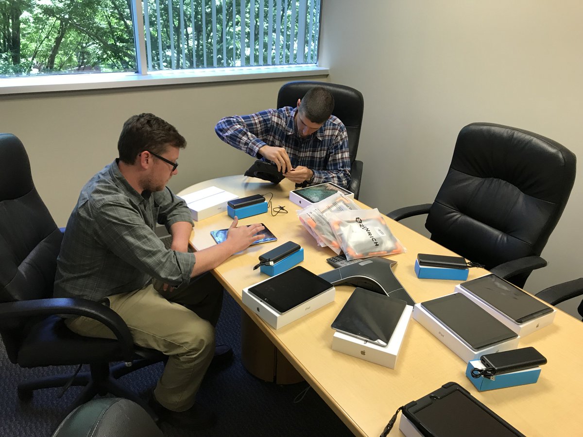 MikeKolodyGIS's tweet photo. Our @MaserConsulting #GIS team is preparing to deploy 10+ crews for a large scale asset inspection project. We will be performing inspections with #Survey123 and managing field crew assignments with #Workforceforarcgis running on #Apple iPads. https://t.co/NbmMvwrd0m