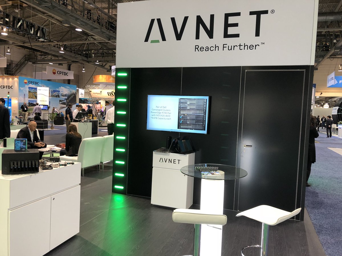 MPECSInc's tweet photo. At the International Oil and Gas Convention in Calgary!
Showing off our #Kepler47 #S2D #ROBO #Cluster, our 4PB Storage Cluster, & our #Kepler64 multi-node high performance #HyperConverged clusters!
#MVPBuzz https://t.co/mu36pesu3K