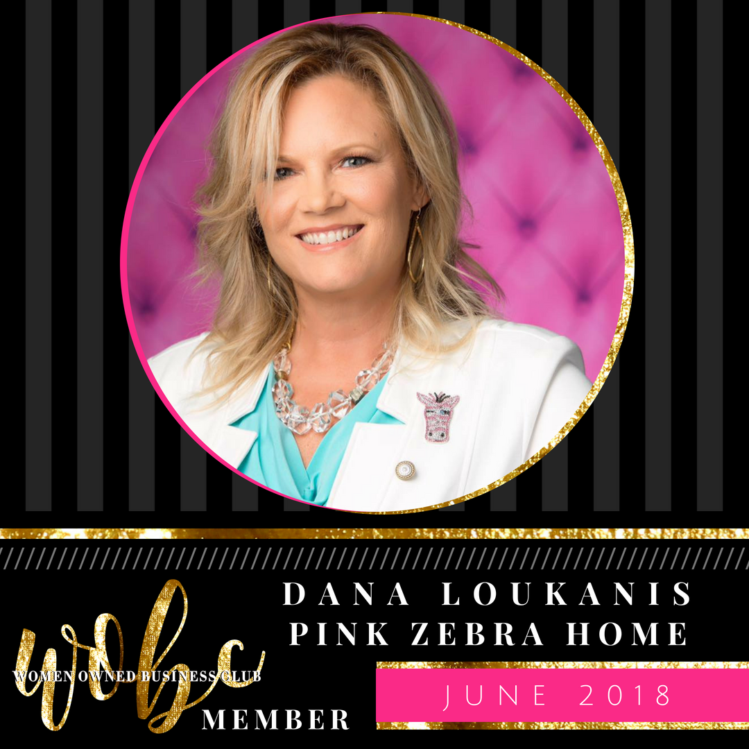 Our June 2018 Spotlight of the month is Dana Loukanis. Dana is an Executive Director and Independent Consultant at Pink Zebra Home. bit.ly/2HviFxl #WomanInBusiness #wobcmember @pzdanalea