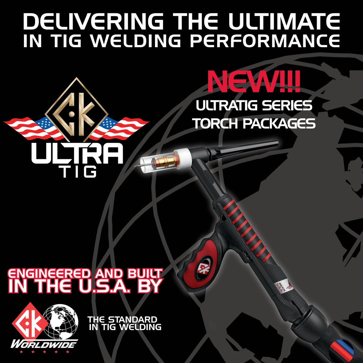 50 years of innovation rolled into one nice package! ;) #ckworldwide #thestandardintigwelding #mastertig #ultratig