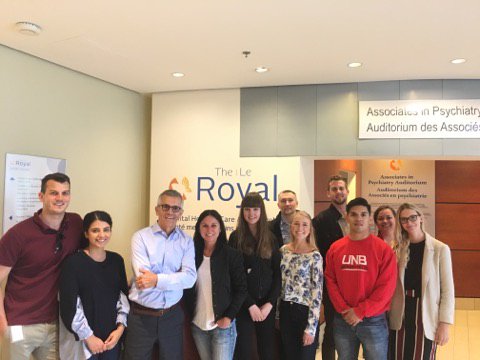 theroyalfdn's tweet image. We are having such a great time on a tour of @TheRoyalMHC, with this fabulous team from @halomc2013! As always, it was lovely to see President &amp;amp; Executive Consultant, Leigh Harris, who also happens to be a member of our Board of Directors! Thank you for supporting #MentalHealth!