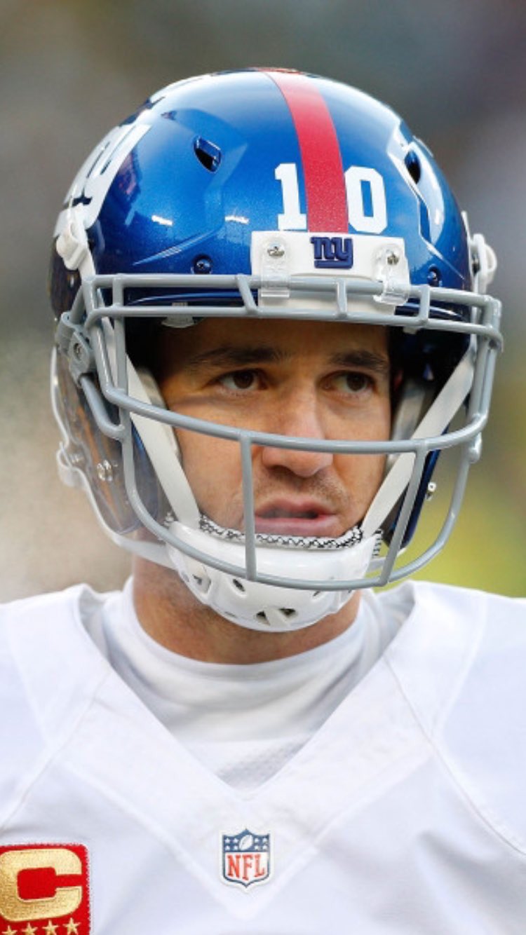 Helmet Stalker on Twitter "Giants QB Eli Manning is now using a