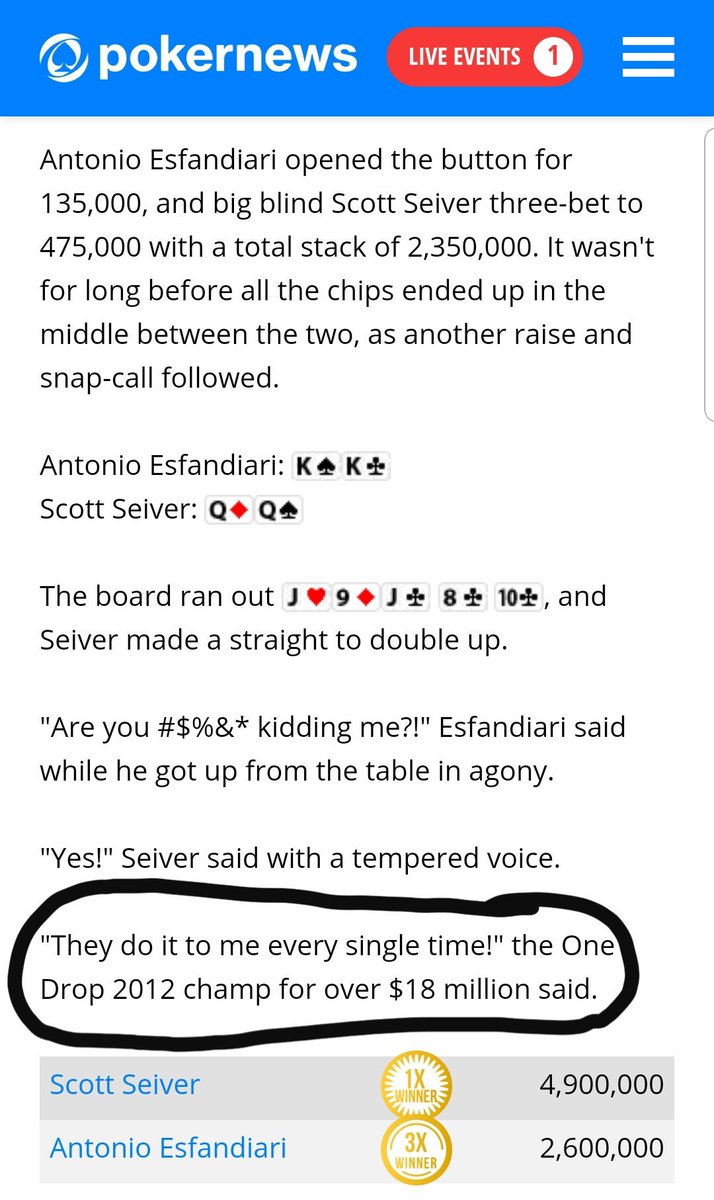 The battle for the most savage update rages on....