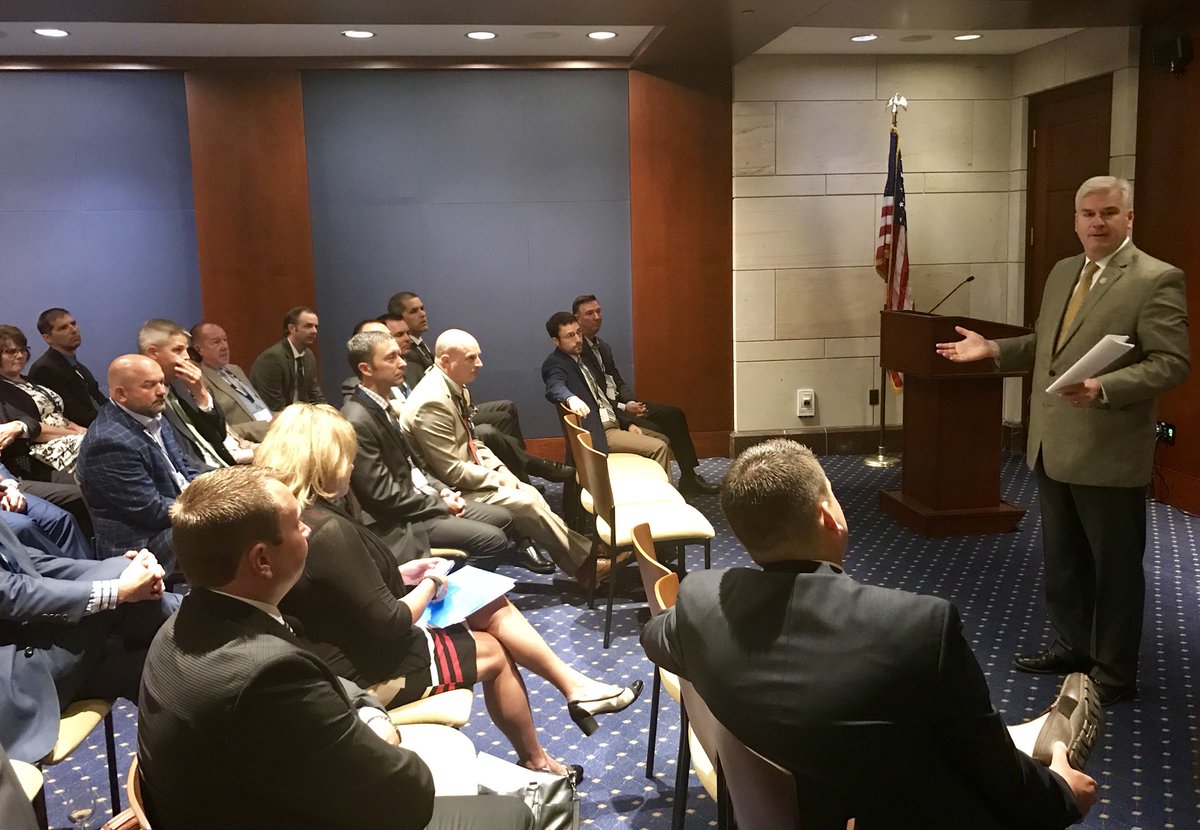 Great meetings with MN Congressional Delegation #mccdcflyin where <a href="/MN_Chamber/">Minnesota Chamber of Commerce</a> biz leaders discussed the need for immigration reform, renewed effort to stop ADA lawsuit abuses, NAFTA &amp; <a href="/PolyMetMining/">PolyMet Mining, Inc.</a> Land Exchange. We are optimistic for progress in DC! <a href="/amyklobuchar/">Amy Klobuchar</a> @RepTomEmmer