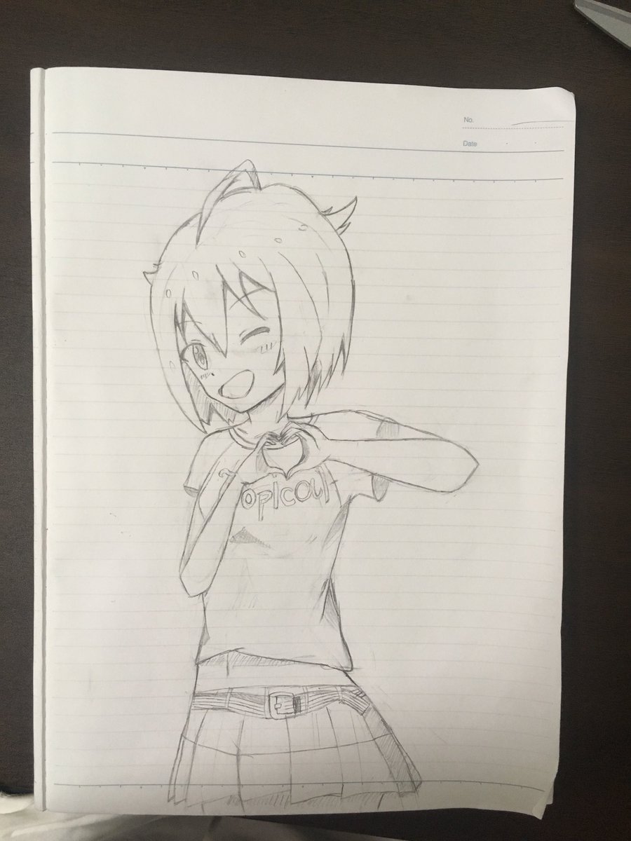 伊吹翼描いたったー 