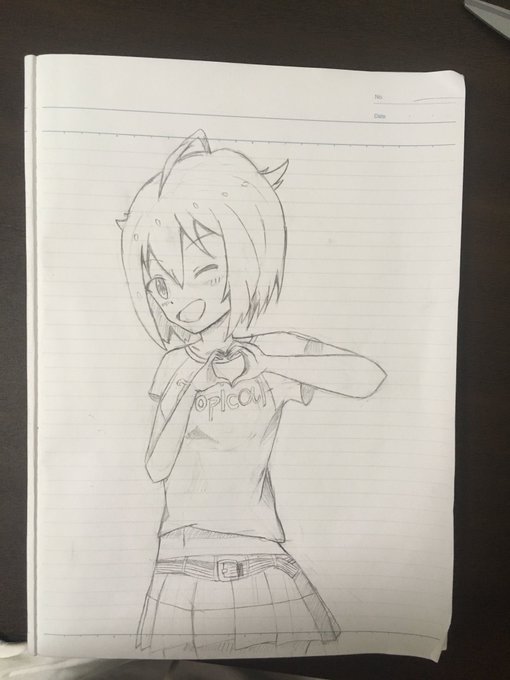 伊吹翼描いたったー 