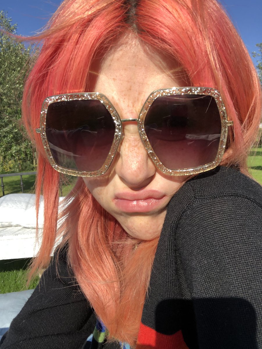 gucci sunglasses on face