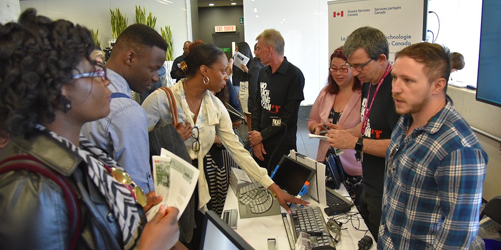 SPC_CA's tweet photo. Félicitations à l’équipe du Programme d’accessibilité, d’adaptation et de technologie informatique adaptée (AATIA) de SPC qui fait preuve de leadership et de savoir-faire en offrant de précieux conseils en matière d’accessibilité aux organisations du #GdC! #RéussiteSPC #SNFP2018 https://t.co/OJ6BG0SbUT