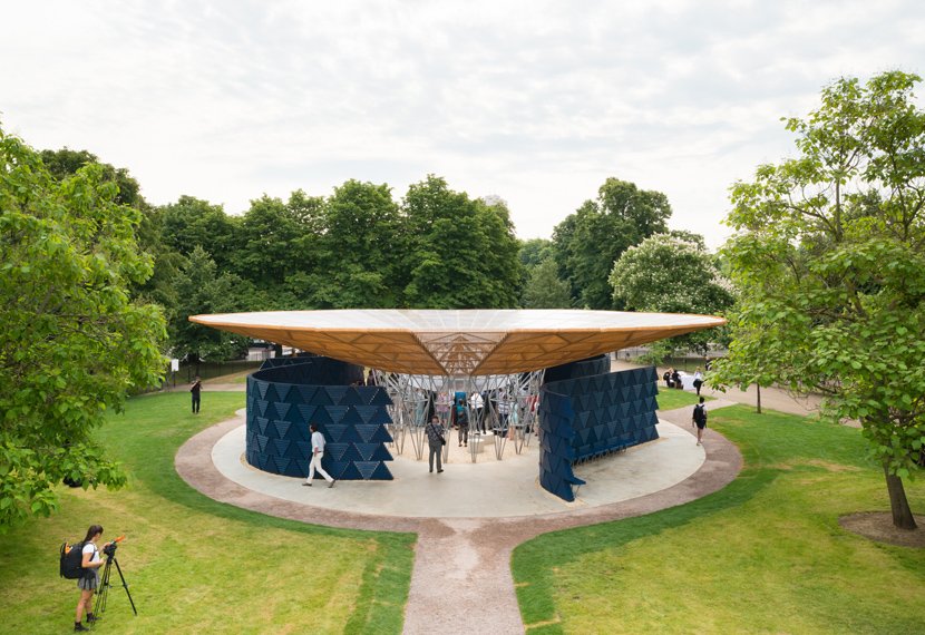 StageOneLtd's tweet photo. To create @fuergando's tree-inspired 2017 design, we combined intricate steelwork with an under-canopy of 420 bespoke triangular panels and bold blue walls. https://t.co/J33SOuORTg
Check back tomorrow to see 2018's @SerpentineUK Pavilion!
#10yearsofmaking #SerpentinePavilion https://t.co/zsOvjWXLer