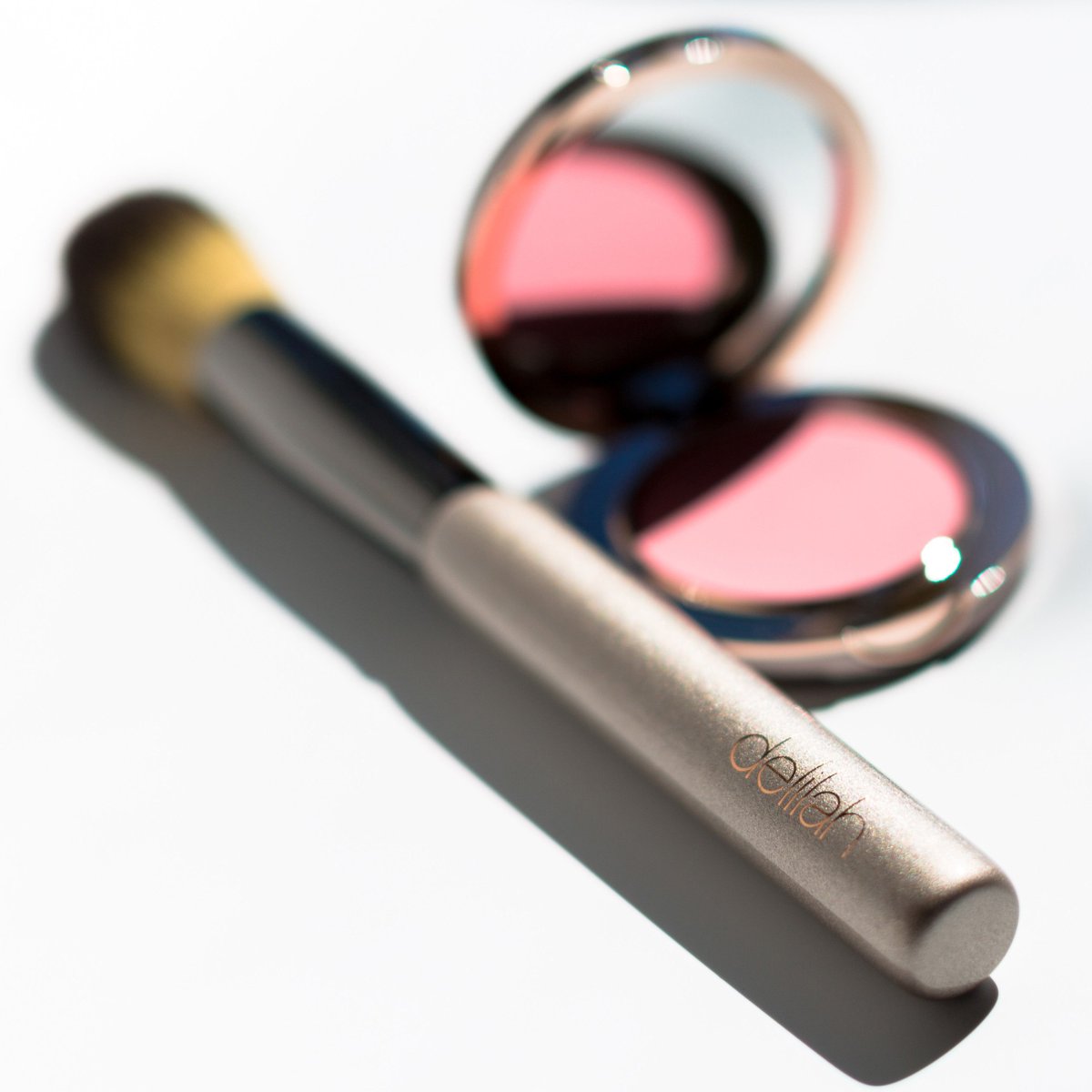 Pop a bit of colour on those cheeks with our Compact Powder Blusher in shade Lullaby. Paraben Free and Dermatologically Tested, Colour Blush is a compact powder blusher which gives a natural flush of colour to any skin. Image credit: emmashervingtonphotography.com #delilah #natural