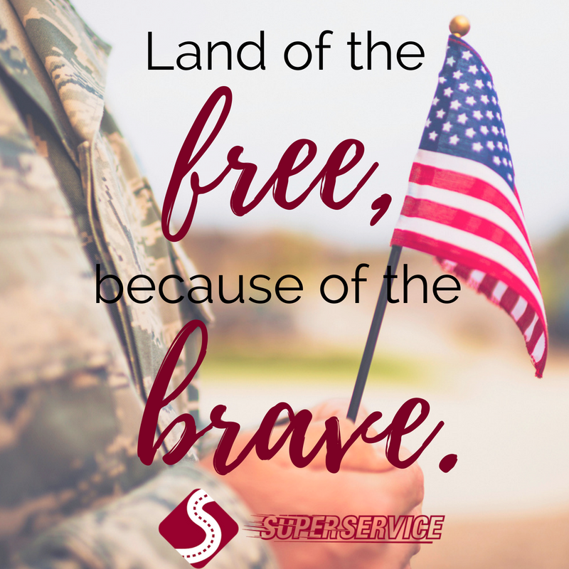 drive4super's tweet photo. Happy Flag Day from everyone here at Super Service! What's your favorite thing about living in the U.S.A.? 🦅 🦅 🦅
#drive4super #HappyFlagDay https://t.co/5Elyzvv7RT