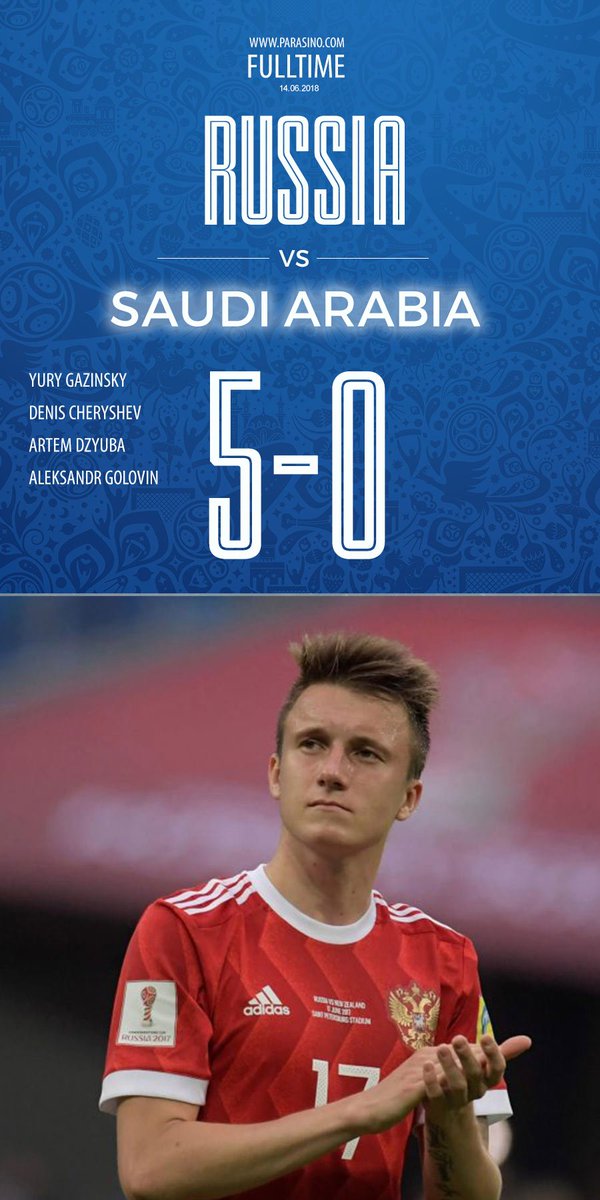 Parasino_com's tweet photo. Who is Aleksandr #Golovin and where does he come from?
#RUSSIA - SAUDI ARABIA 5-0

https://t.co/irXCjPsd0P 

#worldcup #russia #saudiarabia #golovin #parasino #worldcup2018 https://t.co/sKgiqrKMks