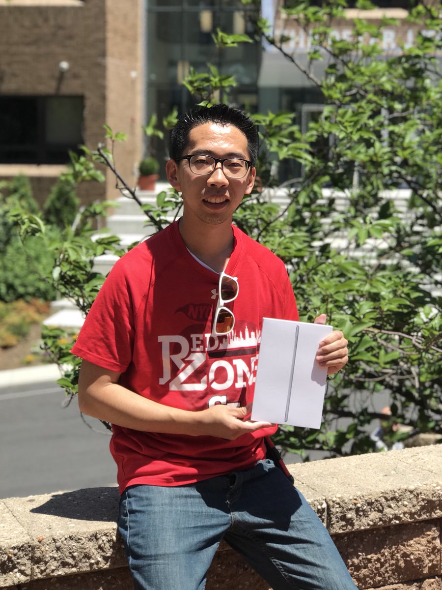 Brian Lin is the TOP PRIZE MVP WINNER of a new IPad Mini 4. Thanks for all your support of our University wide programs and events! YOU are St. John’s!!! Congratulations!!