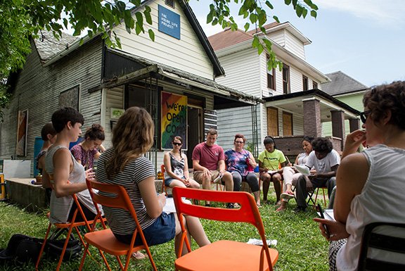 houselifeproj's tweet photo. What does #housinginequality look like in #Indy? #HLP has engaged neighbors in this conversation for the past 3 years. Learn more about the challenges at We’re Open, Come In #HLPexhibit at @artscouncilindy #Gallery924, Aug. 2-30. Opening party 8/3 6-9pm! https://t.co/nmEtRC9bdN