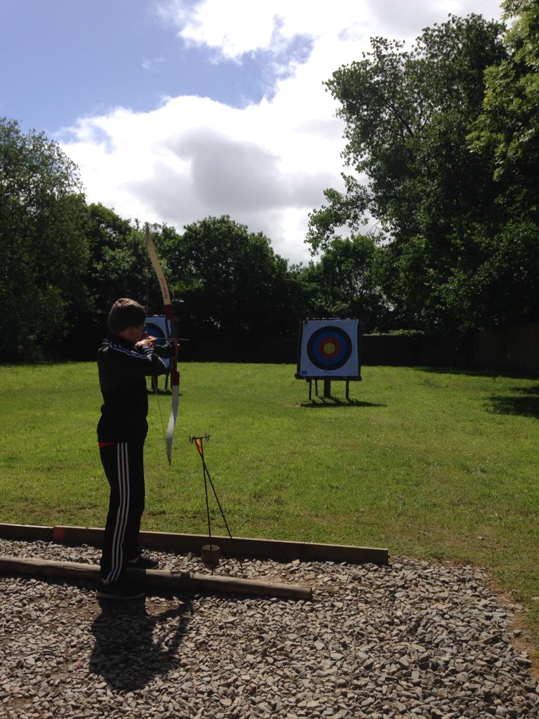 Aiming for a bullseye! 🏹🏹