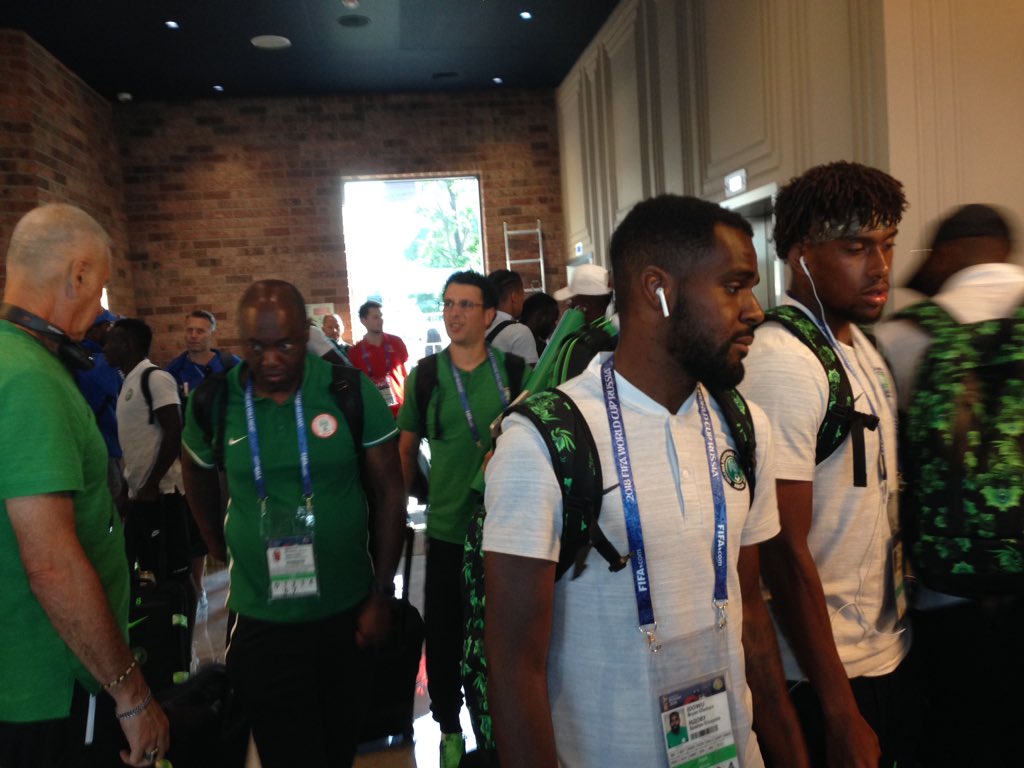 Image result for super eagles world cup hotel