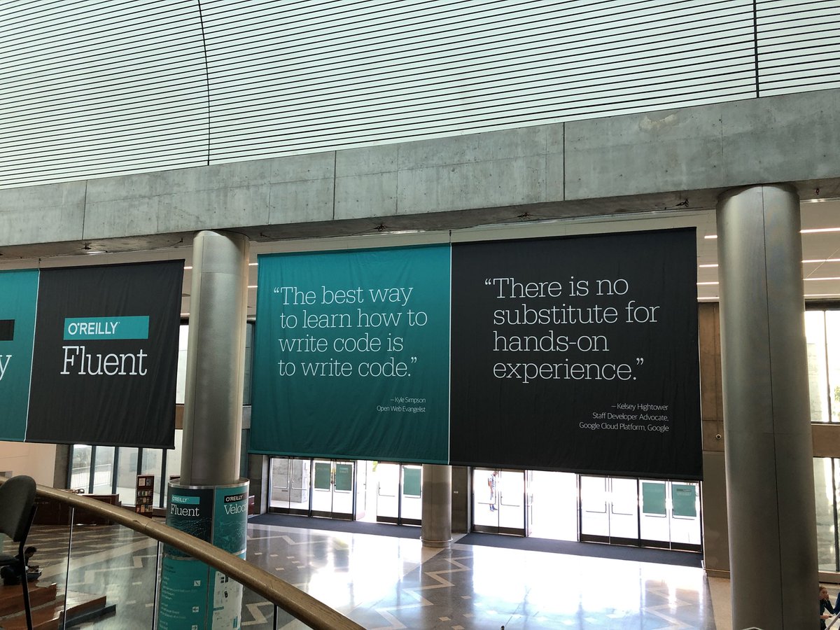 JamieGamblin's tweet image. Learning a ton, consuming lots of coffee and really enjoying @FluentConf! Happy to work at a company that values continuing ed, thanks @KountInc #fluentconf #writecode #devlife #swagme