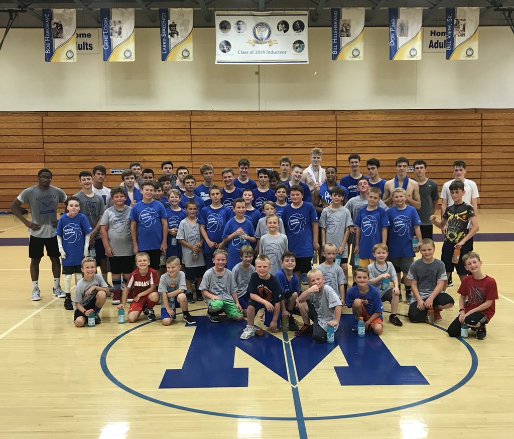 3rd and final week for our Tiger youth camps.🐯🏀 Big shout out to all the kids. Very good three weeks. Learn, get better and have a little fun doing it. ✅ Good combination.  <a href="/MemAthletics/">Memorial Athletics</a>