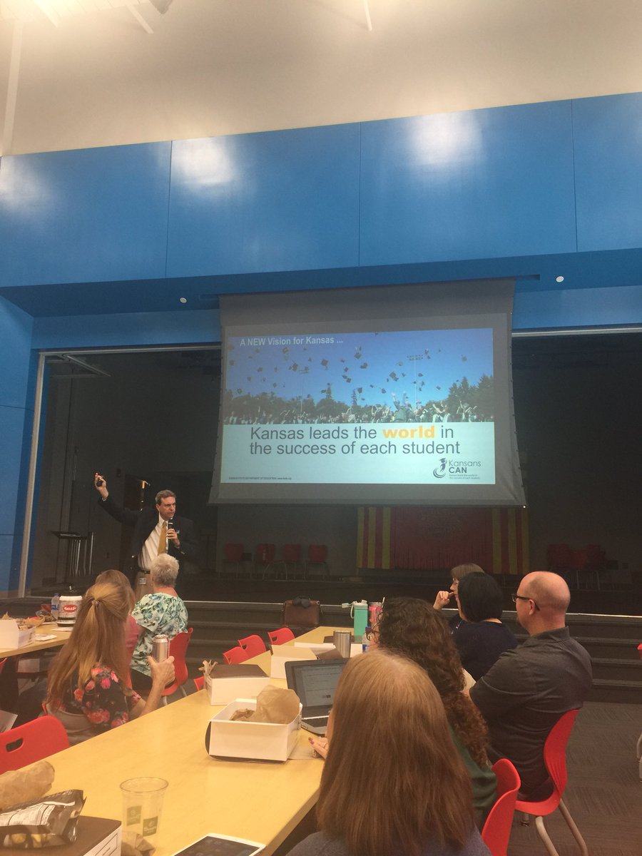 RMESMustangs's tweet photo. Kansas leads the WORLD in the success of each student. #EDCampKS in Topeka @holder_steady #WeAreAndover https://t.co/N5h3IcWC2J