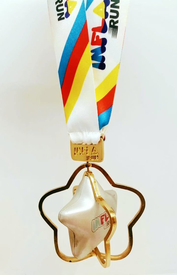 IINFLARUNMX's tweet photo. ¡¡¡InflaRunners!!!
¡¡¡¡Estamos MUY orgullosos de presentarles la medalla InflaRun 2018!!!!
Esperamos que les guste tanto como a nosotros.
#InflaRun
#SoyInflarunner
#RetaAlNiñoQueLlevasDentro
Últimos lugares en https://t.co/rd5w41BA30 https://t.co/TUtLnkzI2K
