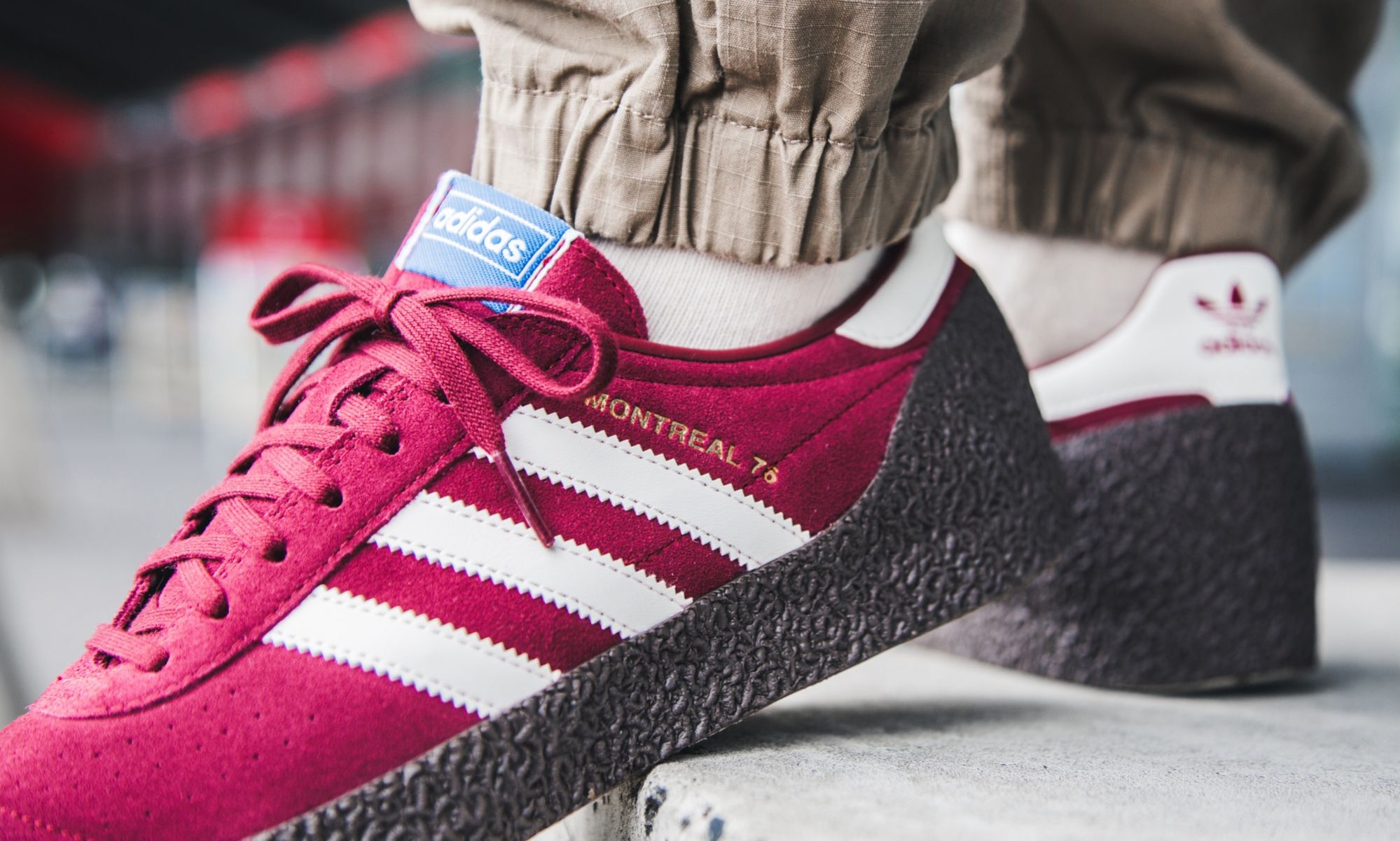 Adidas montreal hotsell 76 maroon