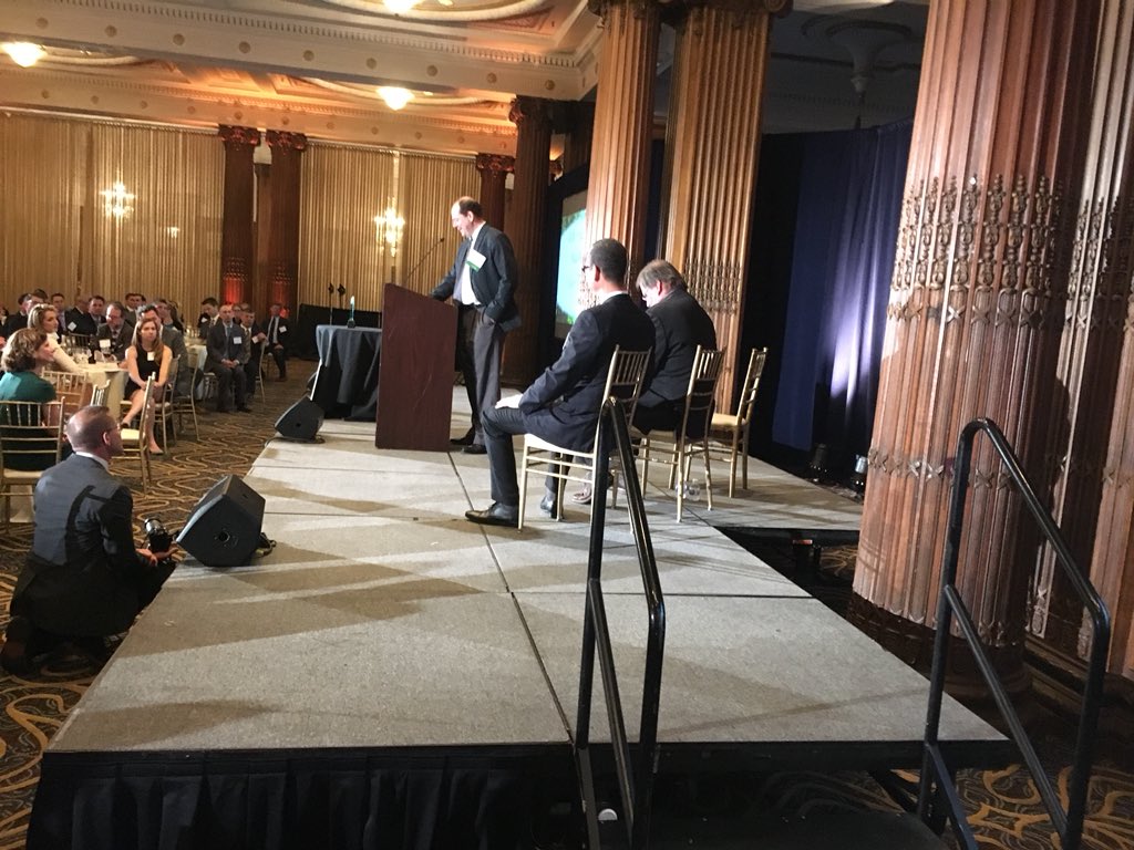 PECPA's tweet photo. Spencer Finch on Curtin Winsor Award winner Bob Thomas: a career distinguished by generosity & vision #PECdinner2018 https://t.co/PeM1Md1q7O
