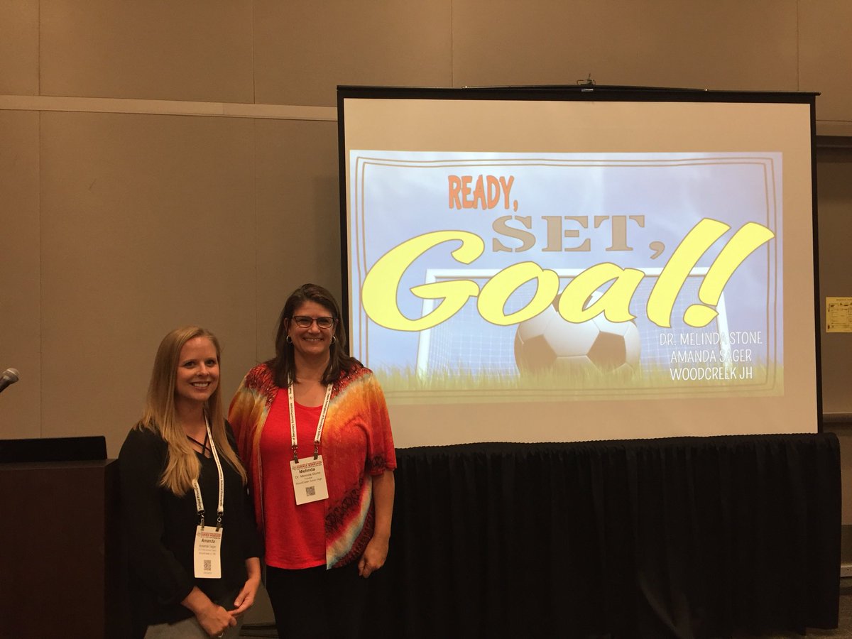 Drmitzner's tweet photo. Ready, Set Goal w/ @MelStone1971 @MrsMandySager #TASSP18 https://t.co/yjc6L2fIOQ