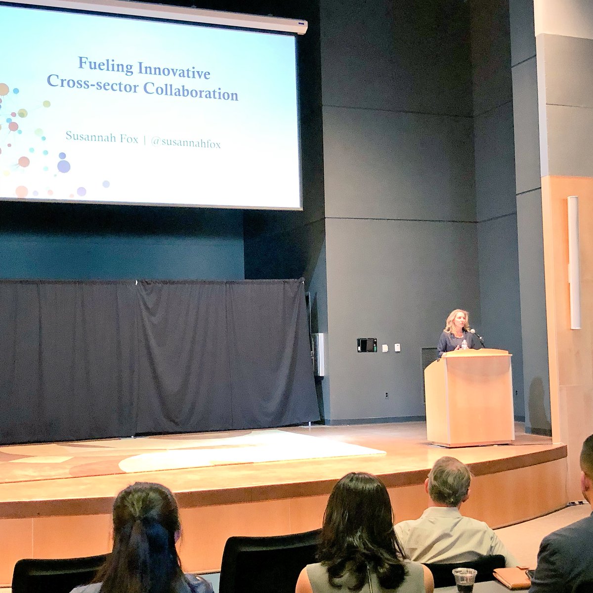 PlumHealthDPC's tweet photo. #medhealthinnovation event with @SusannahFox in Detroit, giving people access to data and tools to improve #health. Great to see so many innovators in the room @IsmailZain @paulriser @SheuJane @hah_vee_AIR @goldsteinjonas @joyclee et al. #detroithealth #innvationdetroit https://t.co/tUDSSDtZAH
