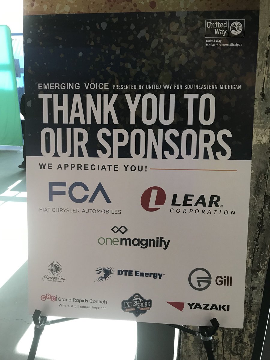 jjkalinowski's tweet photo. Getting ready for #EmergingVoice to support @UnitedWaySEM - so proud of the @FiatChrysler_NA singers who are competing tonight. @grutzasa @AudieWalk @ghidadagher @jackmichael1323 https://t.co/B1Iw1K32y5