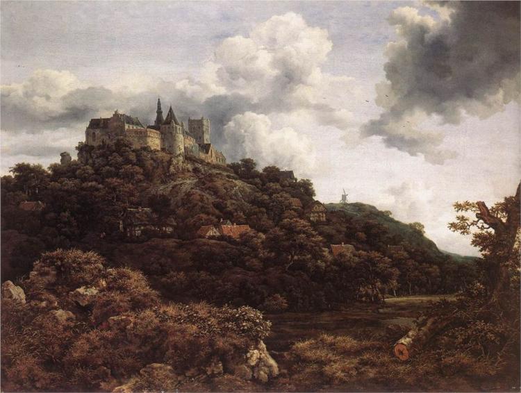 arteaIdia's tweet photo. "Bentheim Castle" (1653), van Ruisdael (Netherlands) - Barroco https://t.co/7wQXZqRuuL