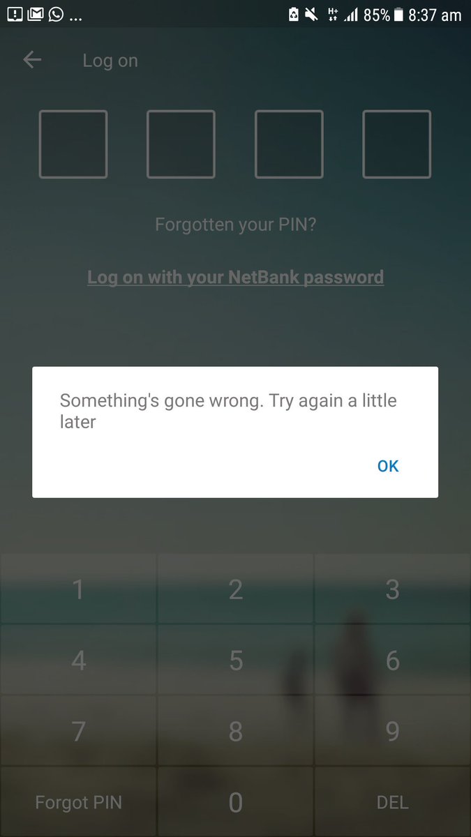realSEyOda's tweet photo. @CommBank still haven't been able to get into the app since yesterday arvo. Help? https://t.co/6OPGyIj8gw