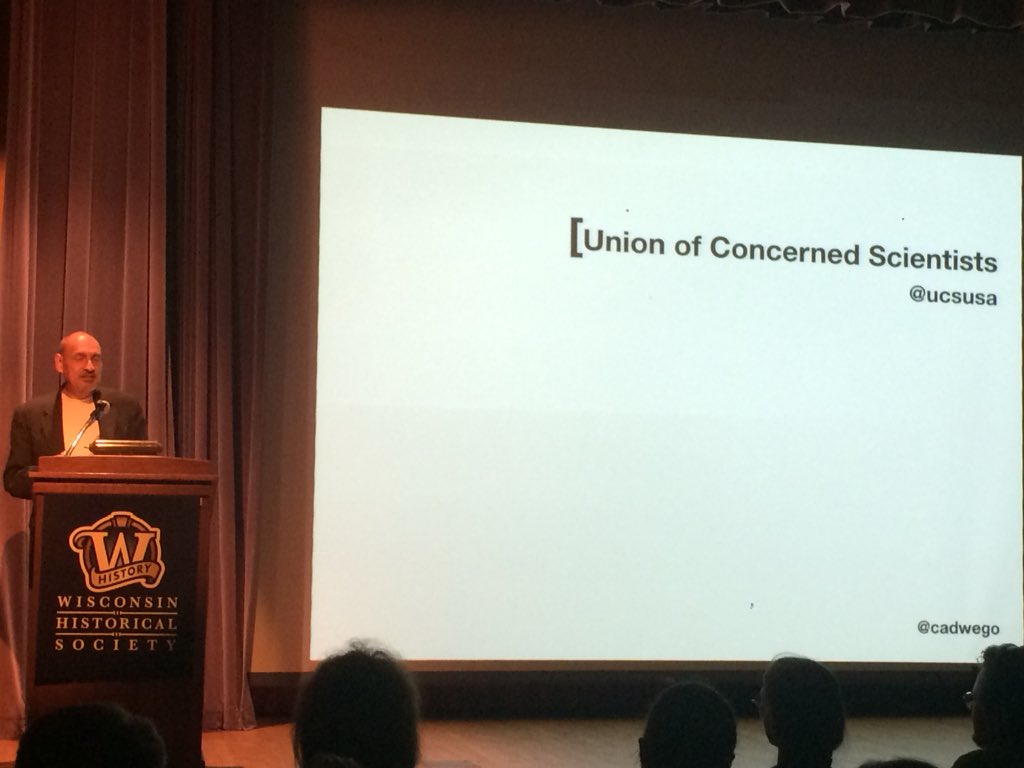 Anastasia Day, ABD (@anastasia_c_day) on Twitter photo Now for a #foodstudies18 keynote in Wisc Hist Society, with @cadwego of <a href="/UCSUSA/">Union of Concerned Scientists</a>. tl:dr of talk = #scienceisnotneutral, is inherently political, cannot be objective, and has moral/ethical obligations to act upon it. YES. Now for a #foodstudies18 keynote in Wisc Hist Society, with @cadwego of <a href="/UCSUSA/">Union of Concerned Scientists</a>. tl:dr of talk = #scienceisnotneutral, is inherently political, cannot be objective, and has moral/ethical obligations to act upon it. YES.